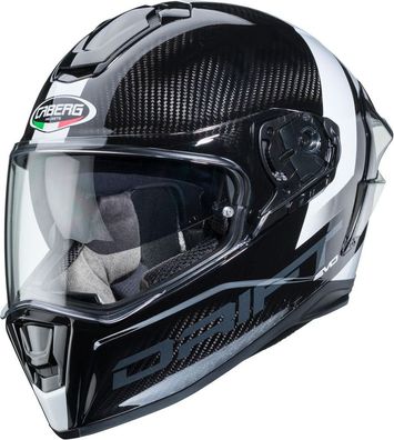 Caberg Motorrad Integralhelm Drift Evo Carbon Sonic Schwarz/Weiß