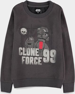 Star Wars: The Bad Batch - Crosshair - Boys Crewneck Sweatshirt Grey