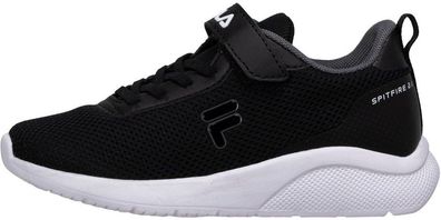 Fila Kinder Unisex Performance Laufschuhe Low Spitfire V Kids Black-Castlerock