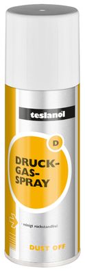 teslanol - Druckluftspray zum Reinigen und Entstauben von elektronischen und feinm