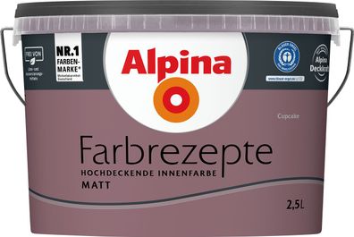 2,5L ALPINA Farbrezepte Cupcake, Matt