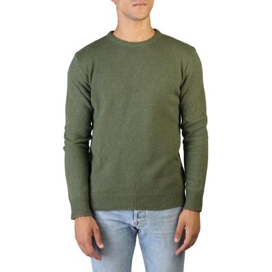 100% Cashmere - Pullover - C-NECK-M-170-BRITISH-GREEN - Herren