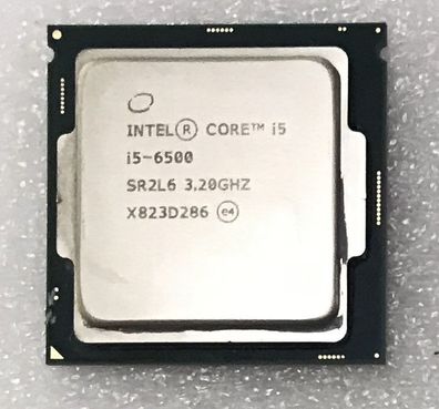 Intel Core i5-6500 Prozessor 6MB Cache 3,2 GHZ SR2L6 Socket 1151 Für Desktop