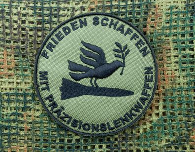 Patch: "Frieden Schaffen mit Präzisionslenkwaffen" (3 Varianten)