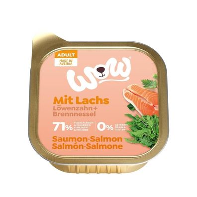 WOW Dog Lachs 11 x 150g (18,12€/kg)