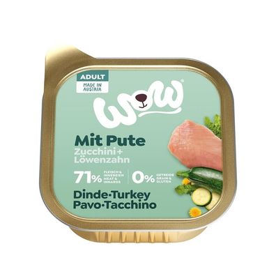 WOW Dog Pute 22 x 150g (15,12€/kg)