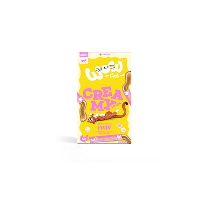 WOW Cat Creamy Snack Huhn 55 x 15g (48,36€/kg)