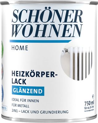 750ml Schöner Wohnen Home Heizkörperlack glänzend weiss