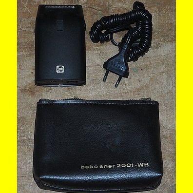 bebo sher 2001 WH in Ledertasche