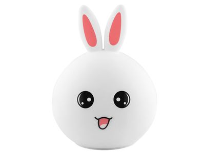 BUNNY LED RGB Silikon Nachtlampe | 11,5 cm