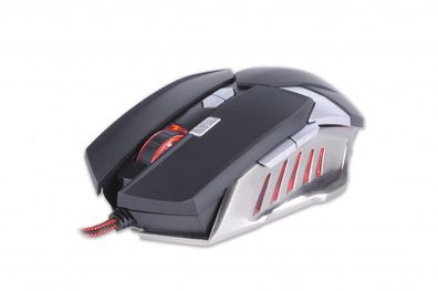 PC Gaming Maus Destroyer 4000 DPI 8 Tasten Programmierbar Ergonomisch 3 Farben LED