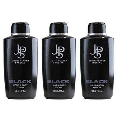 John Player Special Black Bath & Shower Gel 3 x 500 ml