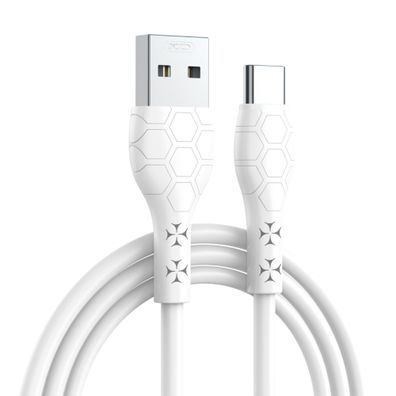 Kabel zu Laden und Datenübertragen 1m USB Typ A zu USB Typ C 2,4A