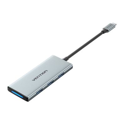 0.15m Grau - USB-C auf HDMI - 3x USB 3.0, SD, TF, PD Hub PD 100 W