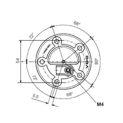 Veratron VDO 450 MM Stainless STEEL, IQUID LEVEL A2C1750420001