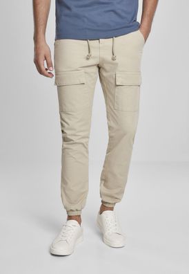 Urban Classics Hose Front Pocket Cargo Jogging Pants Concrete