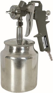 Silverline Druckluftwerkzeug Saugbecher-Spritzpistole 750 ml