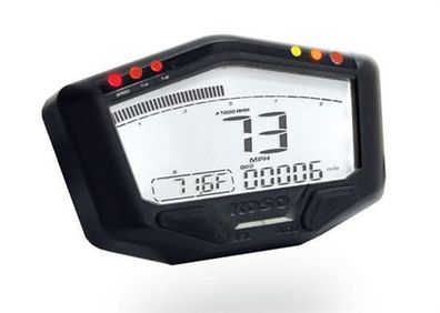 NEU KOSO DB 02R Race ABE Tacho Tachometer DB02 Drehzahlmesser Cockpit BA022W10