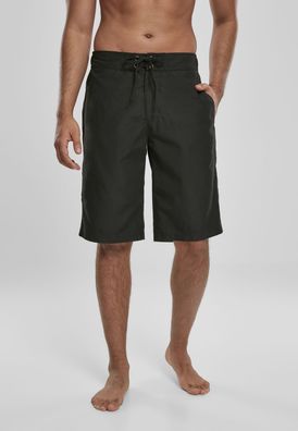 Urban Classics Badehose Board Shorts Black