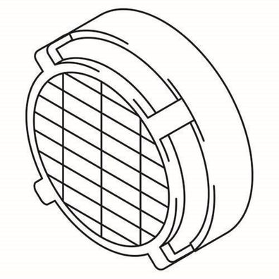 Webasto ET Gitter 89141 mit Barcode Btl. 1310581A