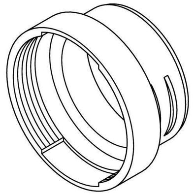 Webasto Reduzierstueck Adapter 90/60, Kunststoff, 1320760A