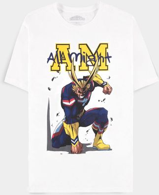 My Hero Academia - All Might - Men's Short Sleeved T-shirt White