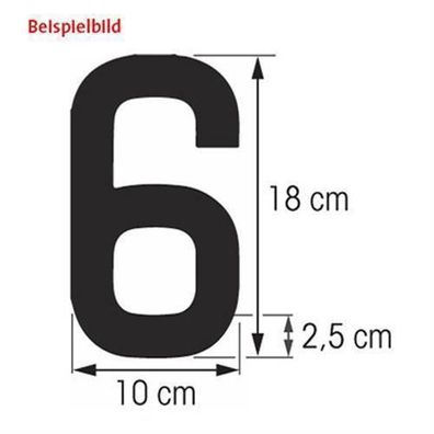 Plastimo buchstabe Z, 18 cm, weiß. RIB 36380