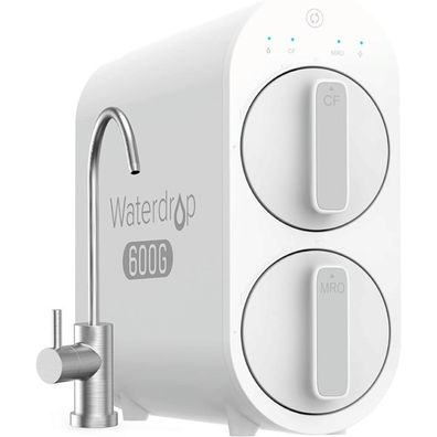 Waterdrop G2P600 Umkehrosmose-Wasserfiltersystem, 8000 Liter, 2:1 Reinwasser, Tanklos