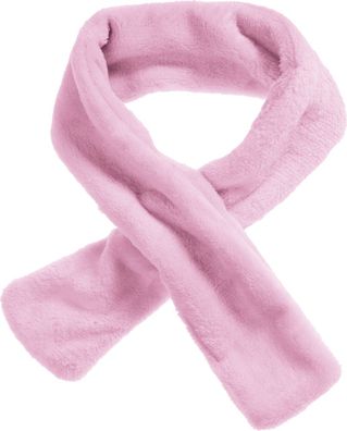 Playshoes Kinder Kuschel-Fleece-Steckschal Rosa