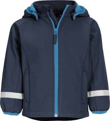 Playshoes Kinder Softshell-Jacke marine