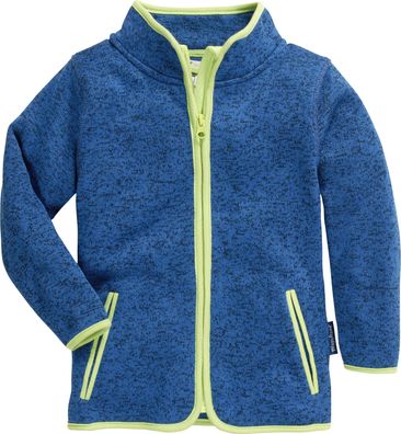 Playshoes Kinder Strickfleece-Jacke blau