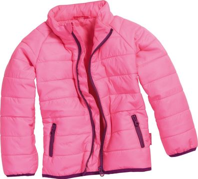 Playshoes Kinder Jacke Steppjacke Uni Pink