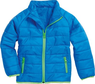 Playshoes Kinder Jacke Steppjacke Uni Blau