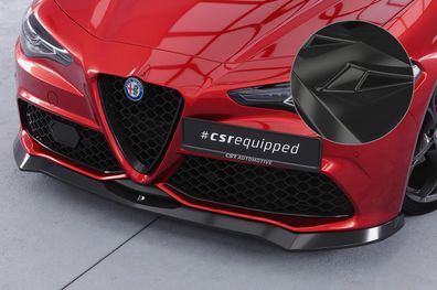 CSR Cup-Spoilerlippe mit ABE für Alfa Romeo Giulia (952) Veloce CSL782-G Glossy schw