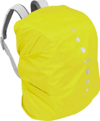 Playshoes Kinder Regenhülle für Rucksack Neongelb