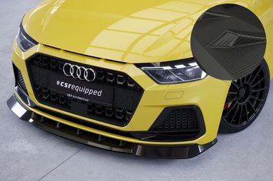 CSR Cup-Spoilerlippe mit ABE für Audi A1 (Typ GB) CSL328-M Carbon Look matt