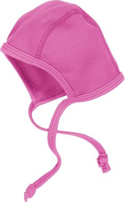 Schnizler Kinder Mütze Erstlingsmütze Interlock Pink