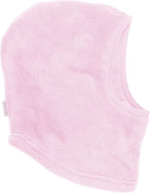 Playshoes Kinder Mütze Kuschel-Fleece-Schlupfmütze Rosa