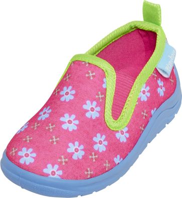 Playshoes Kinder Schuh Hausschuh Blumen Pink