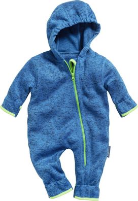 Playshoes Kinder Outdoor Strickfleece-Overall Blau