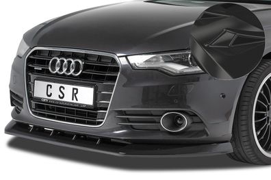 CSR Cup-Spoilerlippe mit ABE für Audi A6 C7 4G CSL325-G Glossy schwarz glänzend