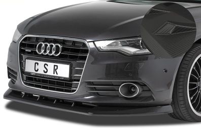 CSR Cup-Spoilerlippe mit ABE für Audi A6 C7 4G CSL325-M Carbon Look matt