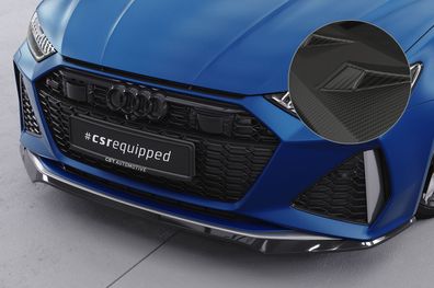 CSR Cup-Spoilerlippe mit ABE für Audi RS6 C8 / RS7 C8 (4K) CSL566-M Carbon Look matt