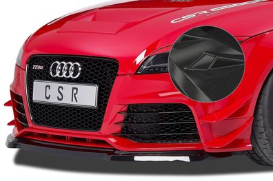 CSR Cup-Spoilerlippe mit ABE für Audi TT RS 8J CSL226-C Carbon Look glänzend