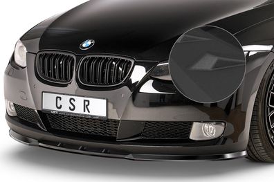 CSR Cup-Spoilerlippe mit ABE für BMW 3er E92 / E93 CSL013-S strukturiert schwarz mat