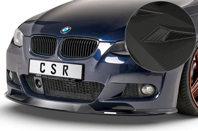 CSR Cup-Spoilerlippe mit ABE für BMW 3er E92/E93 M-Paket CSL372-M Carbon Look matt