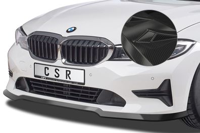 CSR Cup-Spoilerlippe mit ABE für BMW 3er G20 Limousine / G21 Touring CSL444-C Carbon