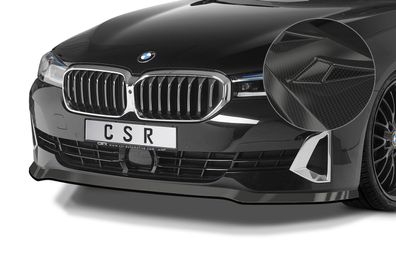 CSR Cup-Spoilerlippe mit ABE für BMW 5er (G30/G31) LCI CSL531-C Carbon Look glänzen