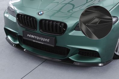 CSR Cup-Spoilerlippe mit ABE für BMW 5er F10 / F11 M-Paket CSL412-C Carbon Look glä