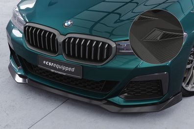 CSR Cup-Spoilerlippe mit ABE für BMW 5er G30/G31 M-Paket LCI CSL646-M Carbon Look ma